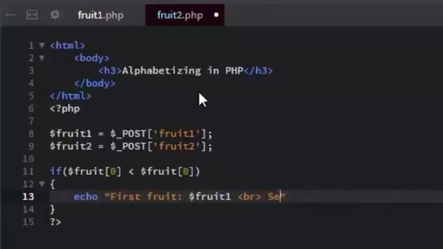 Sorting Strings in PHP