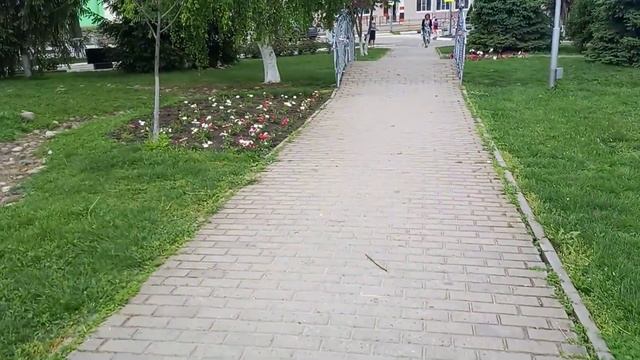Прогулка по центру станицы (Ленинградская, Краснодарский край)