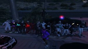 Gta 5 RP Танцы на трассе.