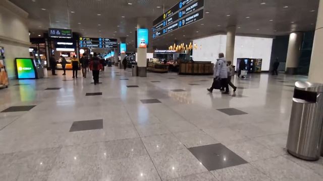 Аэропорт Домодедово взгляд изнутри
