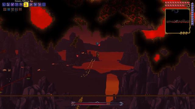 #Terraria #Master_Mode "WOF No Potions!" смотреть онлайн