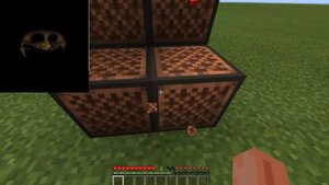 Страшные лица в Minecraft