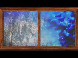 "Белая береза под моим окном" (Красивая зимняя песня)