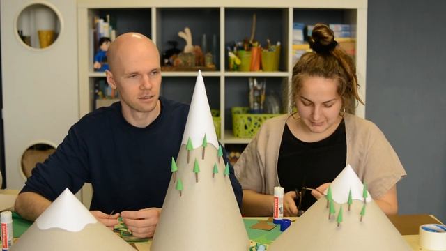 горы - бумажная школа Игоры и Ноташи смотреть онлайн