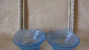 Купить винтажные вазы, бокалы, блюда, из цветного стекла. Старинная посуда  эпохи СССР- часть 2.