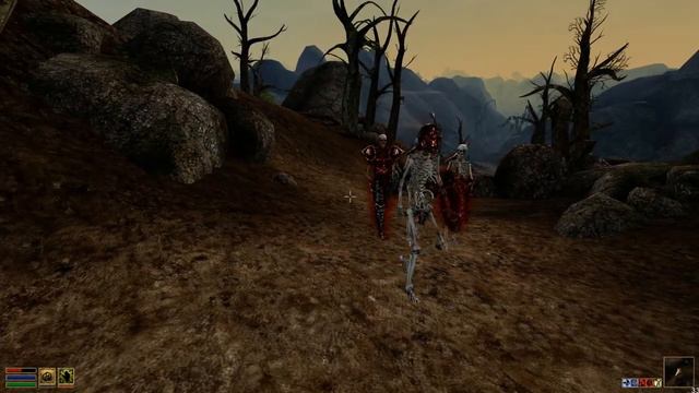 Morrowind - mod - Bound spells on touch смотреть онлайн