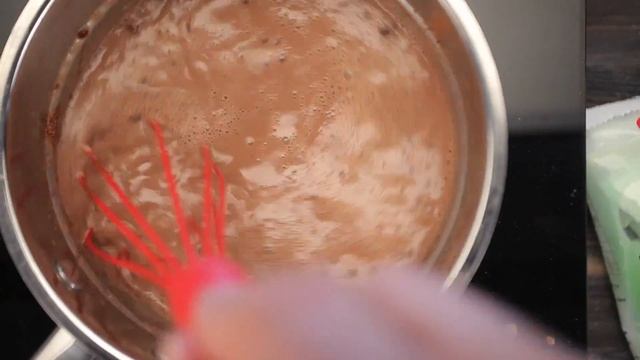 Шоколадное какао с яблочным маршмеллоу