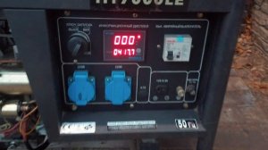 Бензиновый генератор Hyundai HY7000LE б/у. Санкт-Петербург, 3-я Конная Лахта. Продано.