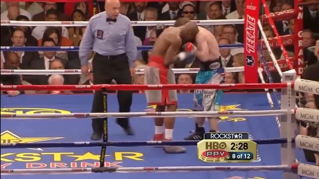 Floyd Mayweather vs. Ricky Hatton highlights смотреть онлайн