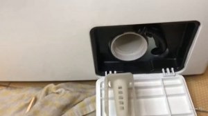 Стиральная машина Samsung Очищаем лоток