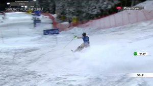 Горные лыжи. Кубок мира. Земмеринг. Женщины. Слалом. 2-я попытка.mp4