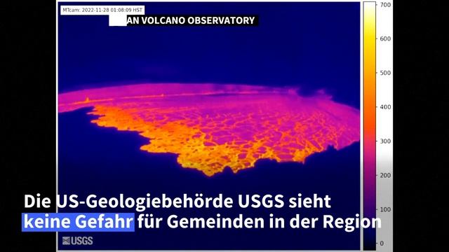 Hawaii: Weltgrößter aktiver Vulkan Mauna Loa ausgebrochen | AFP смотреть онлайн