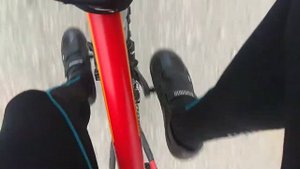 100 км на велике при температуре 8 градусов