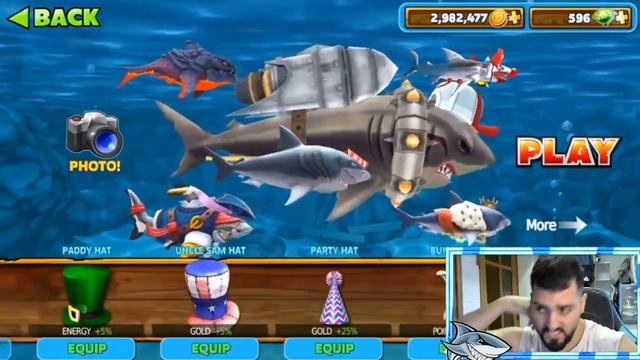 Hungry Shark Evolution Y Hungry Shark Primal x THE MEG 2! смотреть онлайн