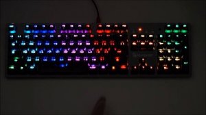RGB-подсветка механической игровой клавиатуры A4Tech Bloody B810R