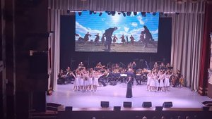 Детский Ансамбль "Зелёные Фуражки". Песня "Во имя мира и любви"
