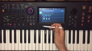 Импорт WAV семпла в Performance на Yamaha MODX/Montage