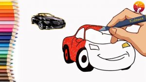 How to draw a car! Как нарисовать автомобиль! Сурет салу машина! KidsMan!