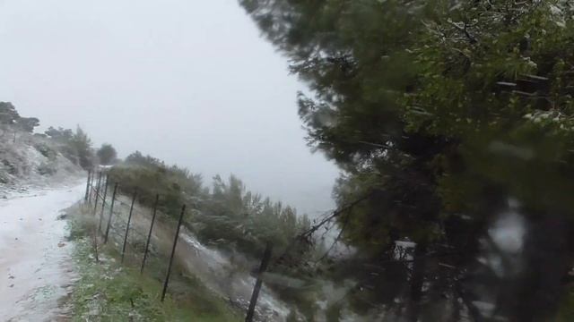 Зима в Израиле. Северный округ. Февраль . Цфат смотреть онлайн