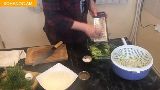 Դմիկով կոտլետ Котлеты из кабачков Zucchini Cutlets Xohanoc.am смотреть онлайн