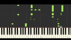 Котик - Александр Рыбак пианино (Kotik - Alexander Rybak) - Piano Tutorial Synthesia