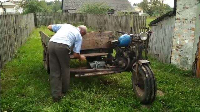 Эх тачанка .. Самодельный трицикл - 39 лет в эксплуатации.