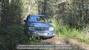 Поездка на рыбалку на Паджеро Пинин
