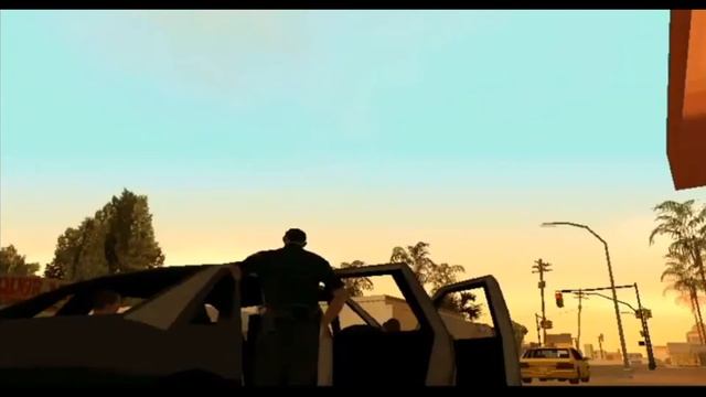 GTA San Andreas Начальная Сцена НА РУССКОМ