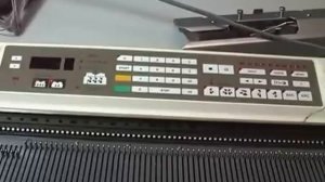 Видео урок по работе с вязальной машиной  Brother KH 940