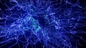 Абстракция нейросеть.Interatomic Space! Amazing 4K video!.mp4