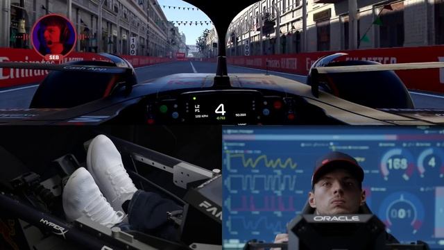 Is Baku The Most Challenging Circuit? I Oracle Virtual Laps feat. #MaxVerstappen
