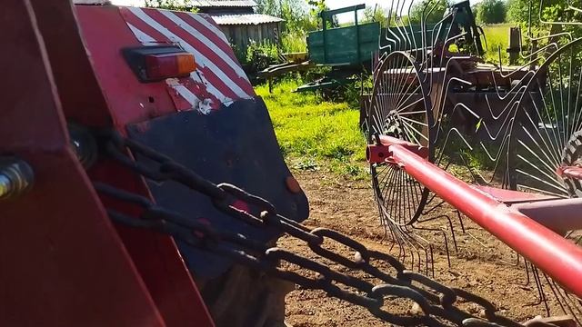 ЮМЗ доработка граблей ворошилок смотреть онлайн