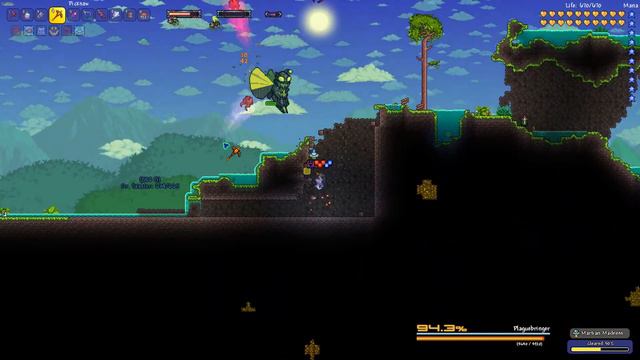 The Terraria Calamity Mod Revengance Defiled Anti-buff Hellhole. смотреть онлайн