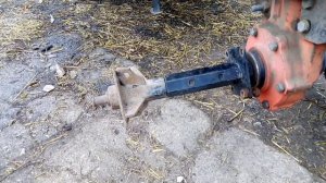 укоротил полуоси мотоблока- двш ХА-31.