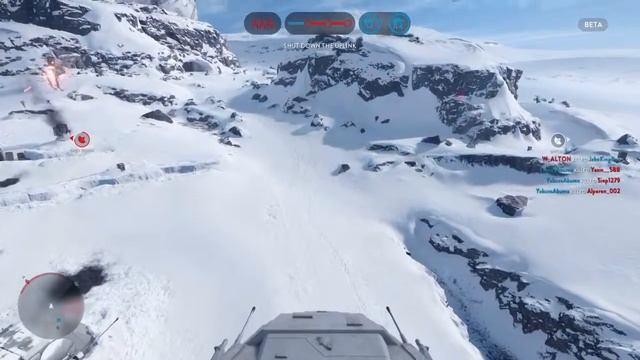 X-WING vs TIE-FIGHTER Star Wars Battlefront dogfight gameplay