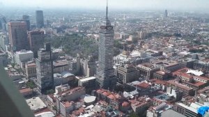 Центр Мехико с высоты птичьего полета!