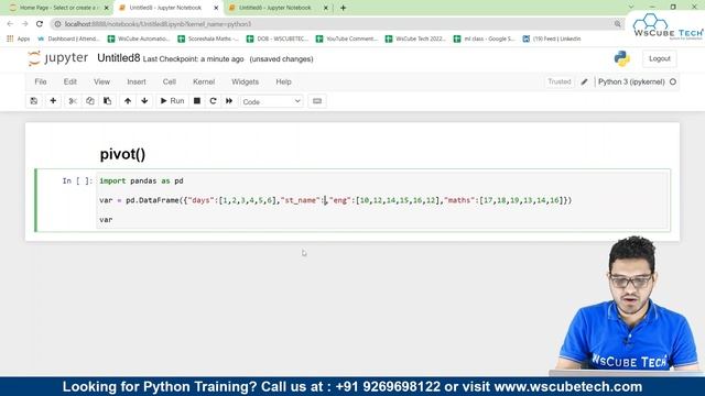 Python Pandas Tutorial - Pivot Table and Melt Function - Explained