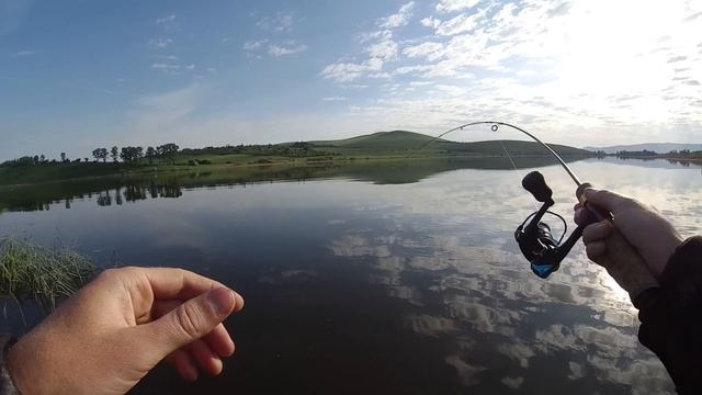 Мормышинг. Крупный карась на самодельный спиннинг. смотреть онлайн