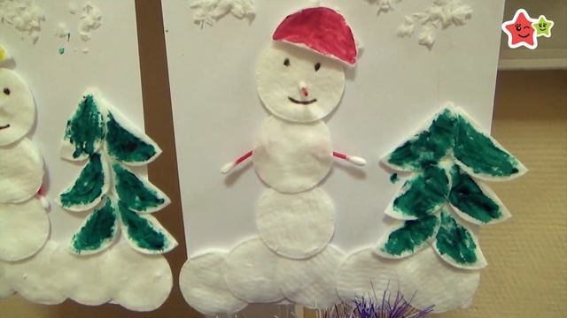 Новогодняя выставка поделок в детском саду! смотреть онлайн