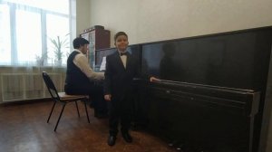 М. И. Глинка "Песня Вани" из оперы "Иван Сусанин", исполняет Кузьмин Александр, 9 лет.