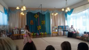 Танец самбо на празднике в садике посв.8 марта