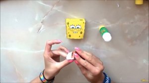 3D Оригами Губка Боб.