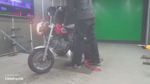 Трайк мопед minibike Honda Monkey Trike рама AB27 модификация Trike мини-байк питбайк пробег 447 км