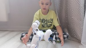 robot космоджек v.02 6+ обзор на супер 👍 робота 🤖 собаку. ОБЗОРЫШ. крутые 😎 ролики