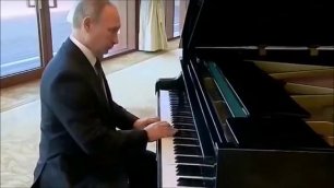 Путин играет на пианино Сектор газа Лирика