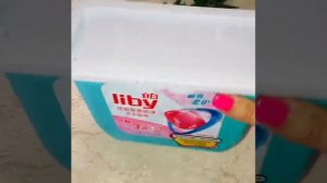 Капсулы для стирки белья , японский бренд LIBY .