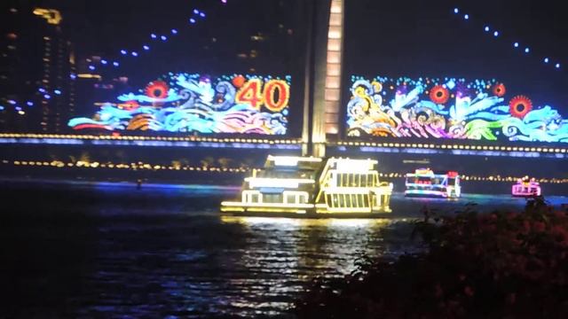 Обзор. Guangzhou China. Кантонская башня. Гуанчжоу Китай. Canton Tower. 广州塔
