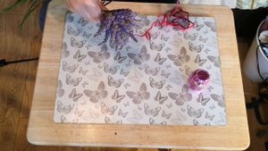 Как сделать палочки - саше из лаванды . Lavender wands DIY.