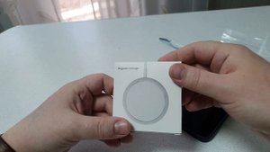 беспроводная магнитная зарядка MagSafe для iPhone 12 pro из китая