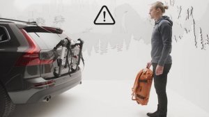 Установка подвесного крепления Thule Outway Hanging для 2 велосипедов